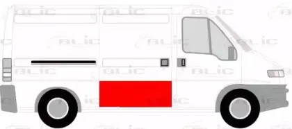 Дверь, кузов BLIC купить
