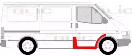 Накладка порога BLIC купить