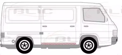 Накладка порога BLIC купить