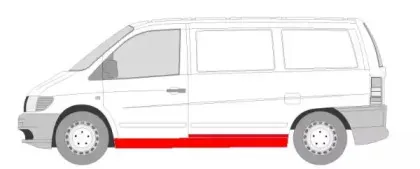 Накладка порога BLIC купить