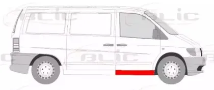 Накладка порога BLIC купить