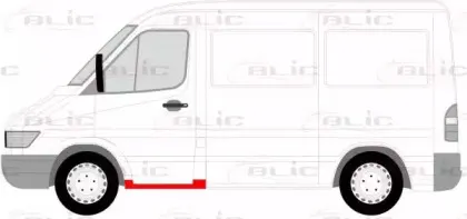 Накладка порога BLIC купить