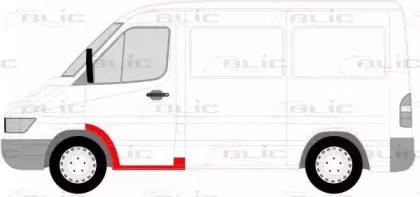 Накладка порога BLIC купить