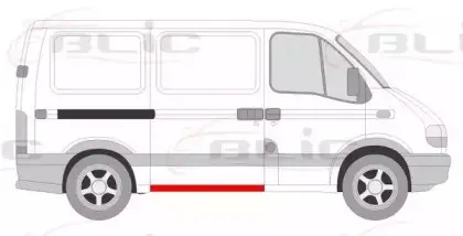 Накладка порога BLIC купить