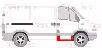 Накладка порога BLIC купить