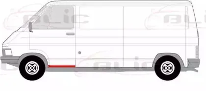 Накладка порога BLIC купить