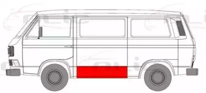 Накладка порога BLIC купить