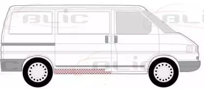 Накладка порога BLIC купить