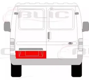 Задняя дверь BLIC купить