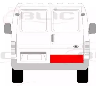 Задняя дверь BLIC купить