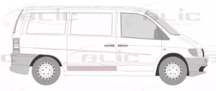 Дверь, кузов BLIC купить