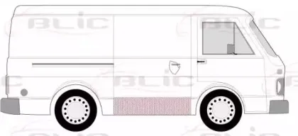 Дверь, кузов BLIC купить