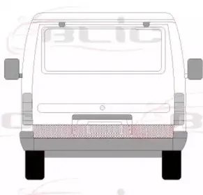 Заслонка багажника /помещения для груза BLIC купить