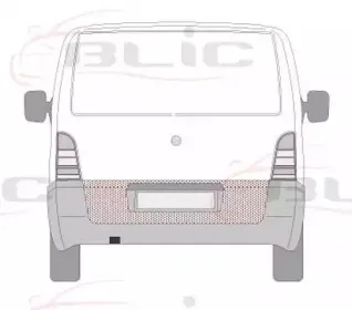 Заслонка багажника /помещения для груза BLIC купить