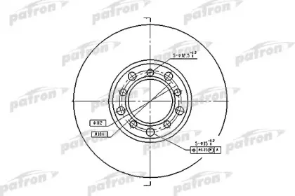 Тормозной диск PATRON купить