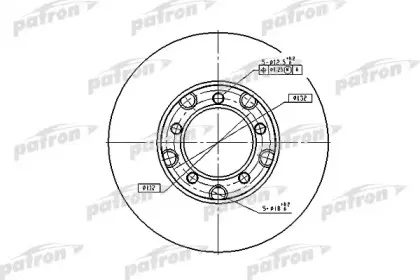 Тормозной диск PATRON купить