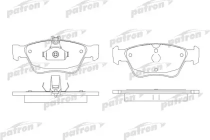Комплект тормозных колодок, дисковый тормоз PATRON купить