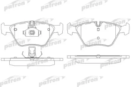 Комплект тормозных колодок, дисковый тормоз PATRON купить