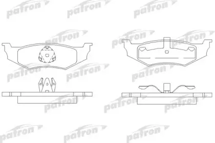 Комплект тормозных колодок, дисковый тормоз PATRON купить