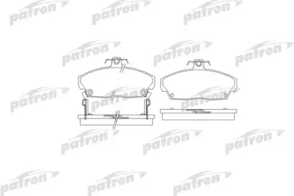 Комплект тормозных колодок, дисковый тормоз PATRON купить