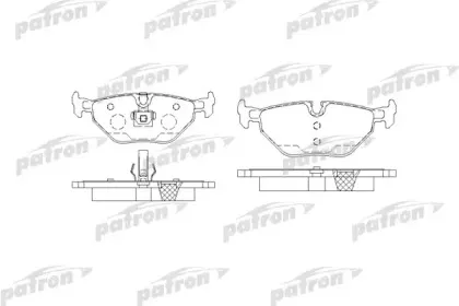 Комплект тормозных колодок, дисковый тормоз PATRON купить