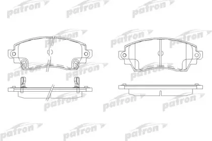 Комплект тормозных колодок, дисковый тормоз PATRON купить