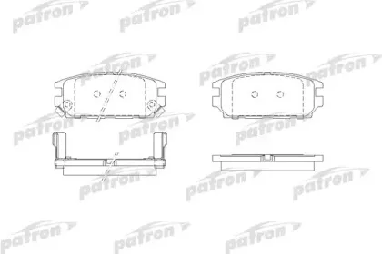 Комплект тормозных колодок, дисковый тормоз PATRON купить