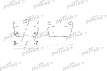 Комплект тормозных колодок, дисковый тормоз PATRON купить