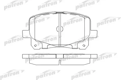 Комплект тормозных колодок, дисковый тормоз PATRON купить