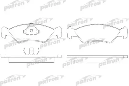 Комплект тормозных колодок, дисковый тормоз PATRON купить