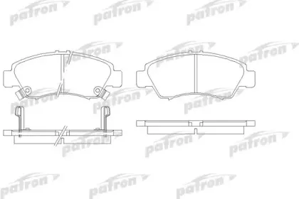 Комплект тормозных колодок, дисковый тормоз PATRON купить