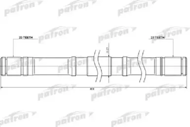 Приводной вал PATRON купить