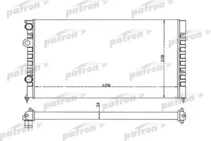 Радиатор, охлаждение двигателя PATRON купить