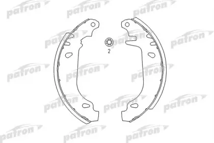 Комплект тормозных колодок PATRON купить