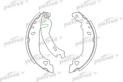 Комплект тормозных колодок PATRON купить