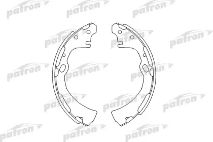 Комплект тормозных колодок PATRON купить