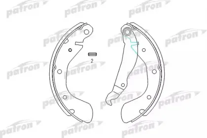 Комплект тормозных колодок PATRON купить