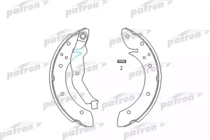 Комплект тормозных колодок PATRON купить