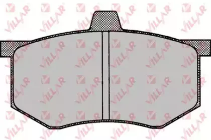 Комплект тормозных колодок, дисковый тормоз VILLAR купить