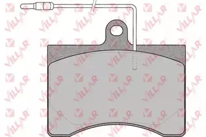 Комплект тормозных колодок, дисковый тормоз VILLAR купить