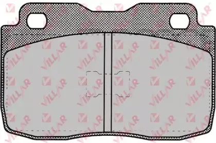 Комплект тормозных колодок, дисковый тормоз VILLAR купить