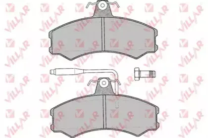 Комплект тормозных колодок, дисковый тормоз VILLAR купить