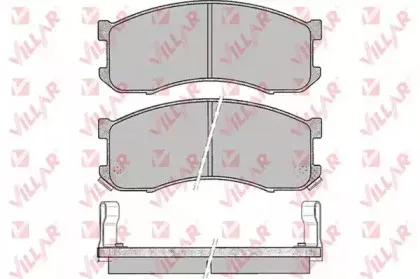 Комплект тормозных колодок, дисковый тормоз VILLAR купить