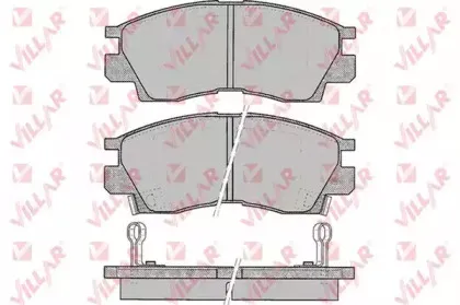 Комплект тормозных колодок, дисковый тормоз VILLAR купить