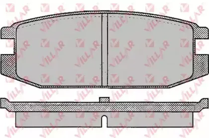 Комплект тормозных колодок, дисковый тормоз VILLAR купить