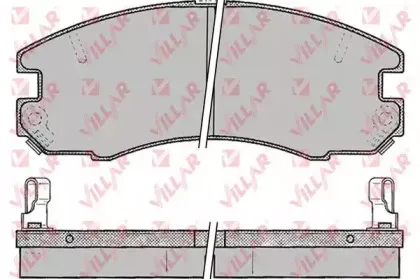 Комплект тормозных колодок, дисковый тормоз VILLAR купить