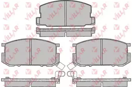 Комплект тормозных колодок, дисковый тормоз VILLAR купить