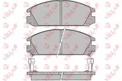 Комплект тормозных колодок, дисковый тормоз VILLAR купить