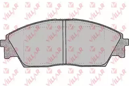 Комплект тормозных колодок, дисковый тормоз VILLAR купить