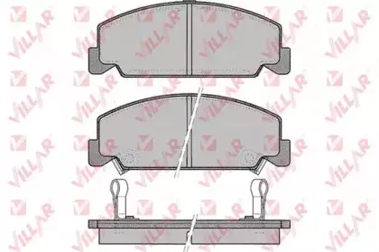 Комплект тормозных колодок, дисковый тормоз VILLAR купить